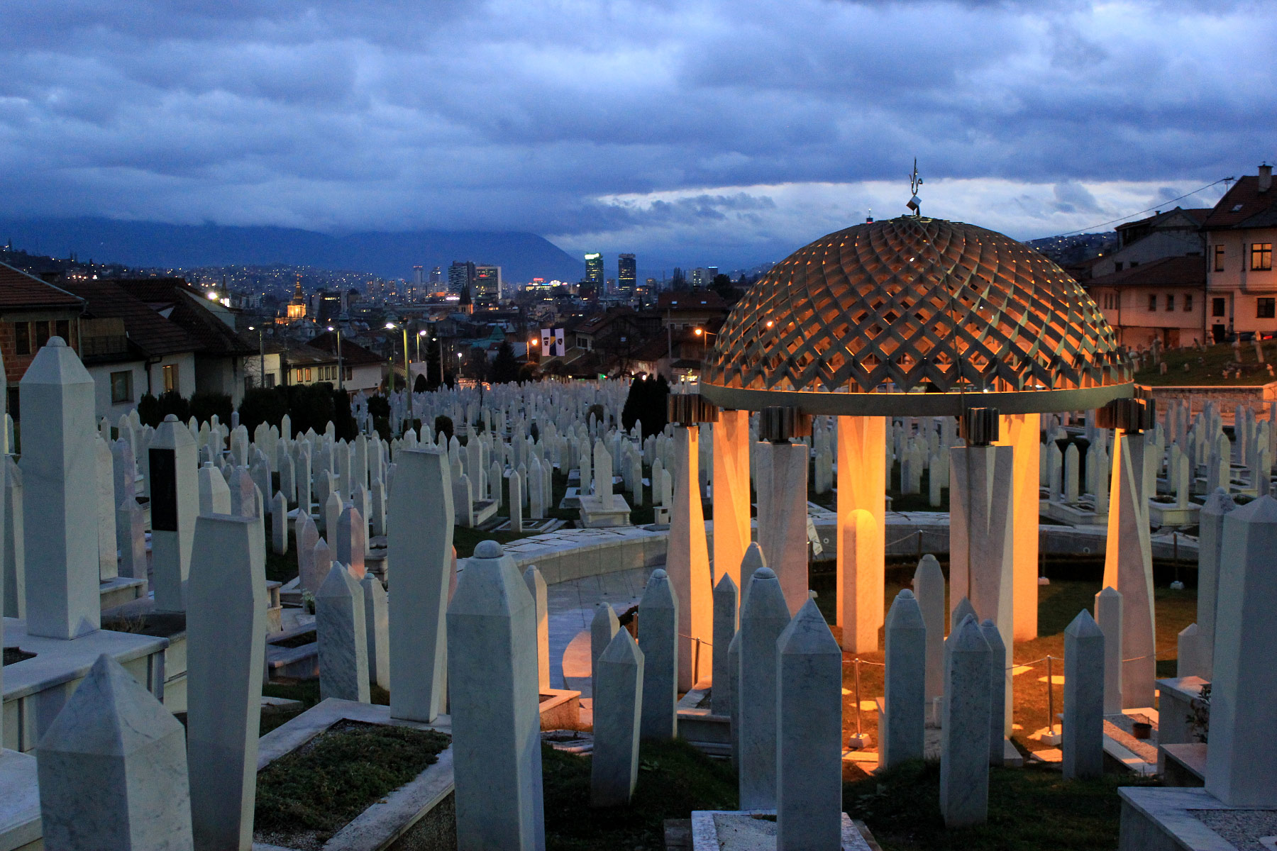 Alija Izetbegovic Grave, Sarajevo